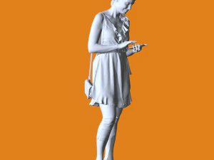 Miniature Pose People 41 3D Print Model