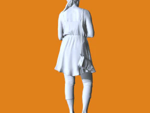 Miniature Pose People 41 3D Print Model