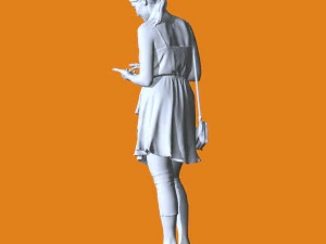 Miniature Pose People 41 3D Print Model