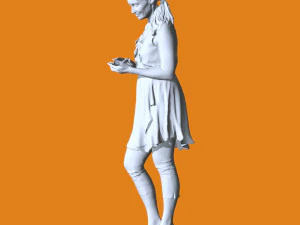Miniature Pose People 41 3D Print Model