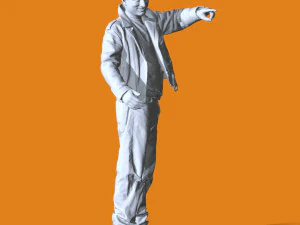 Miniature Pose People 42 3D Print Model