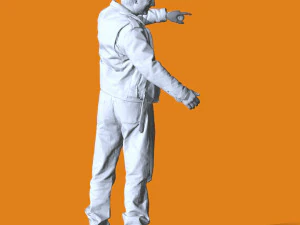 Miniature Pose People 42 3D Print Model