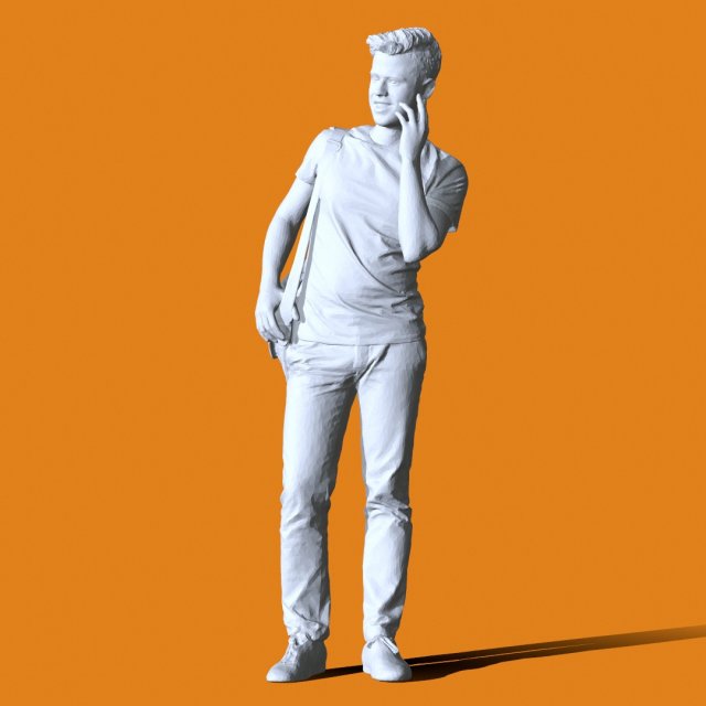 Miniature Pose People 43 Modello di stampa 3D .c4d .max .obj .3ds .fbx .stl .blend 
