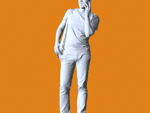 Miniature Pose People 43 3D 打印模型