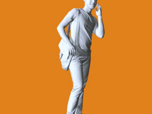 Miniature Pose People 43 3D Print Model