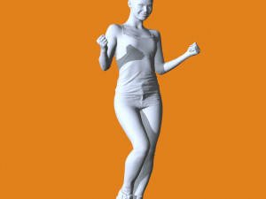Miniature Pose People 44 3D 打印模型