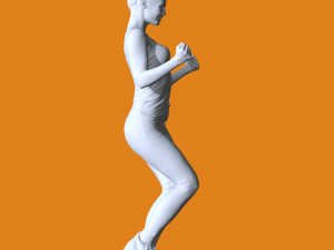Miniature Pose People 44 3D-printmodel