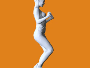 Miniature Pose People 44 3D Print Model