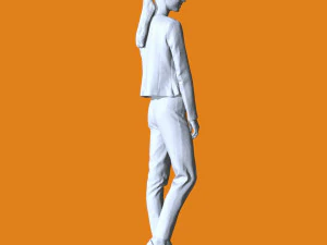 Miniature Pose People 45 3D Print Model
