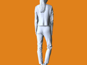 Miniature Pose People 45 3D Print Model