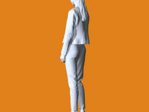 Miniature Pose People 45 3D Print Model