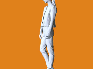 Miniature Pose People 45 3D Print Model