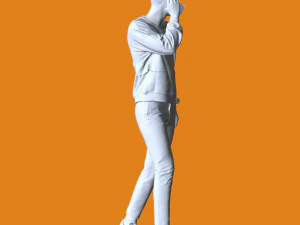 Miniature Pose People 46 3D Print Model