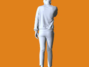 Miniature Pose People 46 3D Print Model