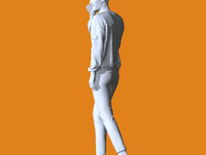 Miniature Pose People 46 3D Print Model