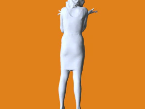 Miniature Pose People 47 3D Print Model