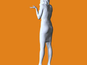 Miniature Pose People 47 3D Print Model