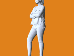Miniature Pose People 48 3D Print Model