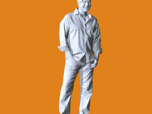 미니어처 포즈 사람들 49 3D 프린트 모델