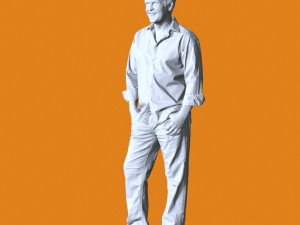 Miniature Pose People 49 Modelo de Impressão 3D