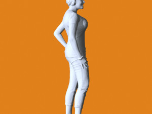 Miniature Pose People 50 3D Print Model