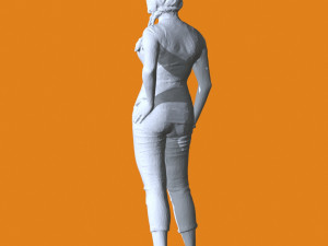 Miniature Pose People 50 3D Print Model