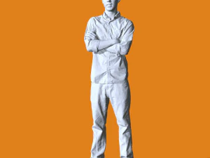 Miniature Pose People 51 3D Print Model