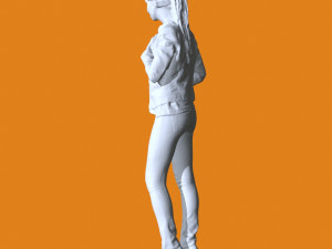 Miniature Pose People 52 3D Print Model