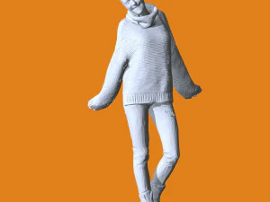 Miniaturowe pozy ludzi 54 Model do druku 3D