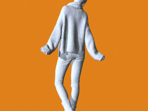 Miniature Pose People 54 Model Cetak 3D