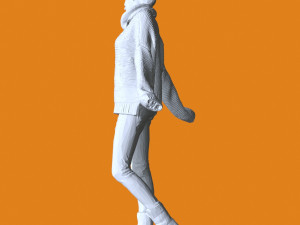 Miniature Pose People 54 Model Cetak 3D