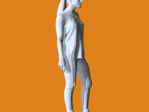 Miniature Pose People 55 3D Print Model
