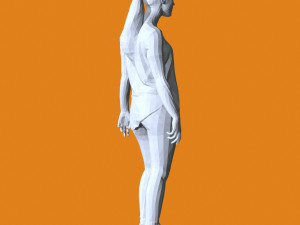 Miniature Pose People 55 3D Print Model