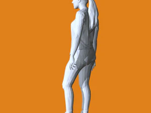 Miniature Pose People 55 3D Print Model