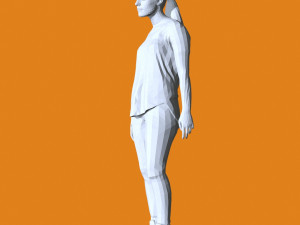 Miniature Pose People 55 3D Print Model