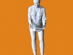 Miniature Pose People 57 3D Print Model