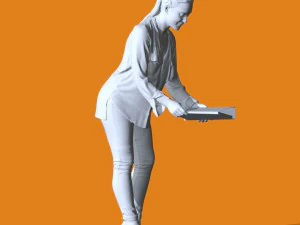 Miniature Pose People 57 3D Print Model