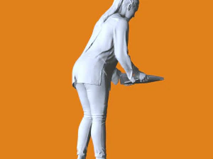 Miniature Pose People 57 3D Print Model