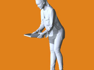 Miniature Pose People 57 3D Print Model