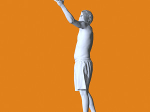 Miniature Pose People 58 3D Print Model