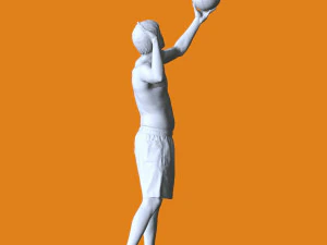 Miniature Pose People 58 3D Print Model