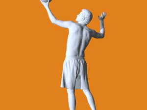 Miniature Pose People 58 3D Print Model