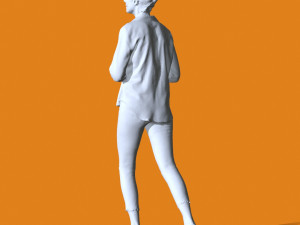 Miniature Pose People 59 3Dプリントモデル