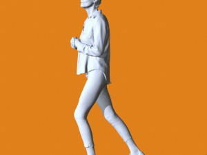 Miniature Pose People 59 3Dプリントモデル