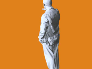 Miniature Pose People 61 3D Print Model