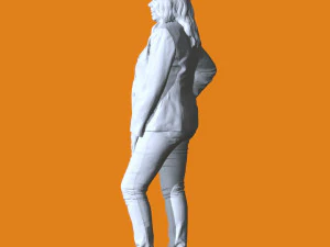 Miniature Pose People 62 3D Print Model