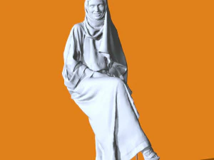 Miniature Pose People 63 3D Print Model