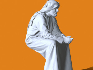 Miniature Pose People 64 3Dプリントモデル