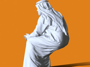 Miniature Pose People 64 3Dプリントモデル