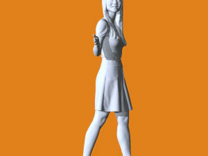 Miniature Pose People 67 3D Print Model